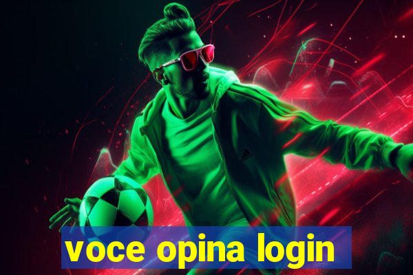 voce opina login